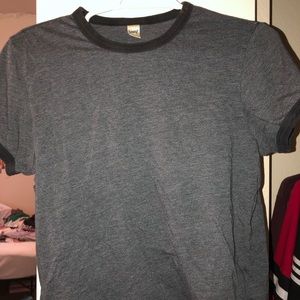 Simple dark grey tee